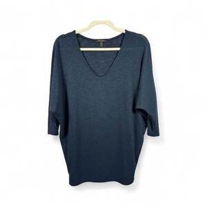 Laila Jayde Bowie 3/4 Sleeve Dolman Knit Top Size Small